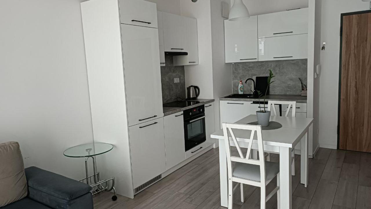 Apartment Z Ogrodkiem Na Warszawskiej Woli Warsaw Luaran gambar